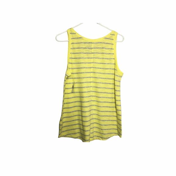 Gap Womens Striped V-Front Sleeveless Blouse Sz M - Picture 3 of 8